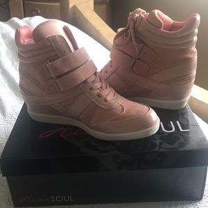 HeartSoul Sneaker Wedges